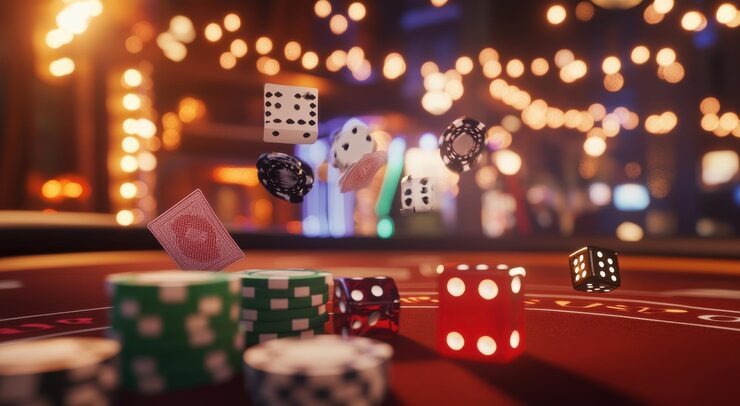 4d88 mobile app Caribbean Stud Poker interface